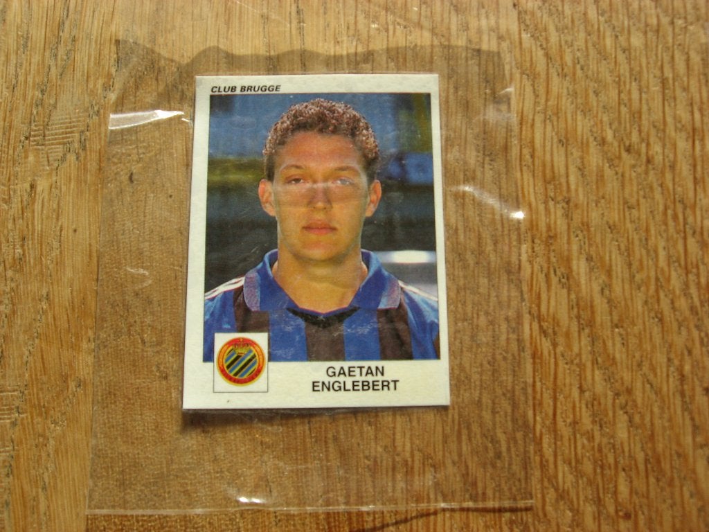 Football 2001 Panini Sticker Club Brugge Gaetan Englebert, Ophalen of Verzenden, Nieuw, Sticker