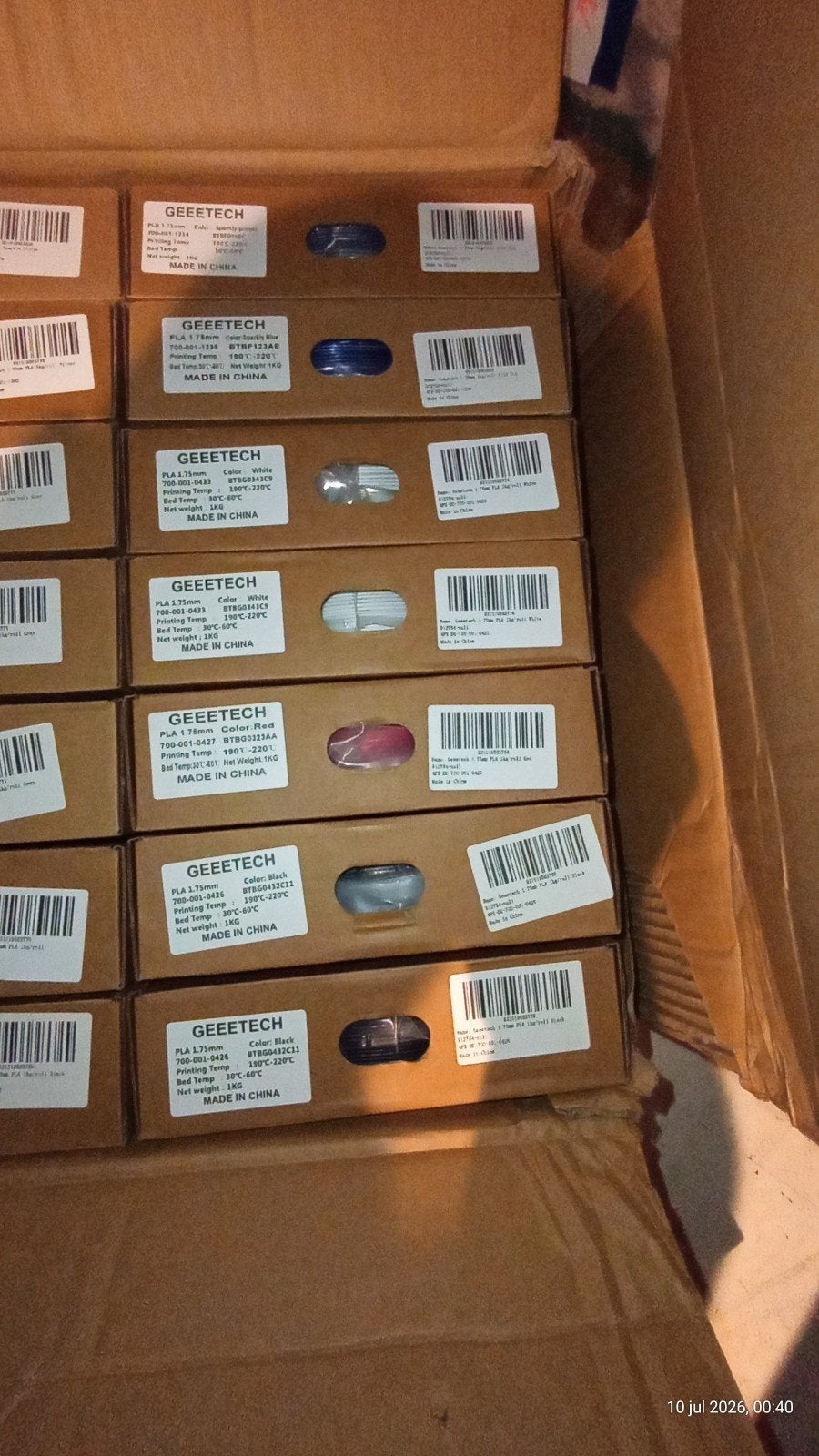 Geetec Pla filament, Computers en Software, 3D-printerbenodigheden, Ophalen of Verzenden