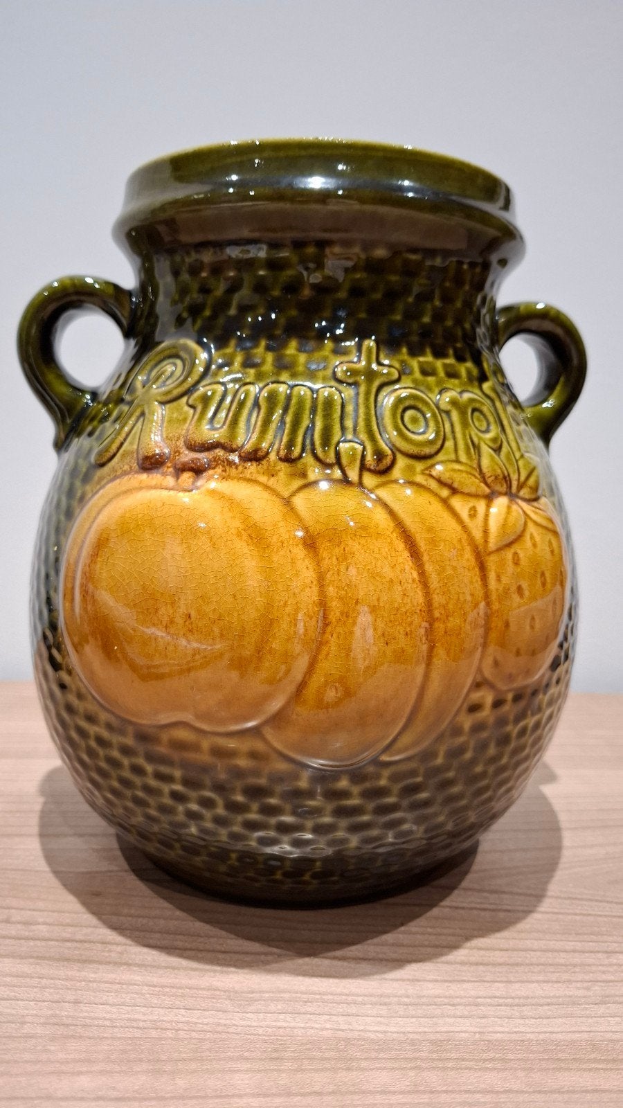 grote keramische pot van rumtopf scheuring 821-32, Enlèvement