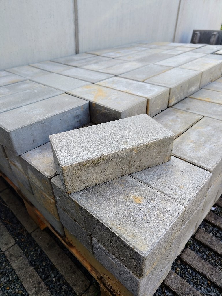 Restpartij klinkers type Classic Stone & Style grijs 22/11/6, Tuin en Terras, Ophalen, Klinkers, Nieuw, Minder dan 5 m²