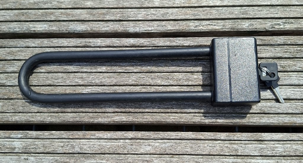 Antivol pour vélo avec 2 clés, Vélos & Vélomoteurs, Accessoires vélo | Cadenas de vélo, Enlèvement ou Envoi, Utilisé, Cadenas en U