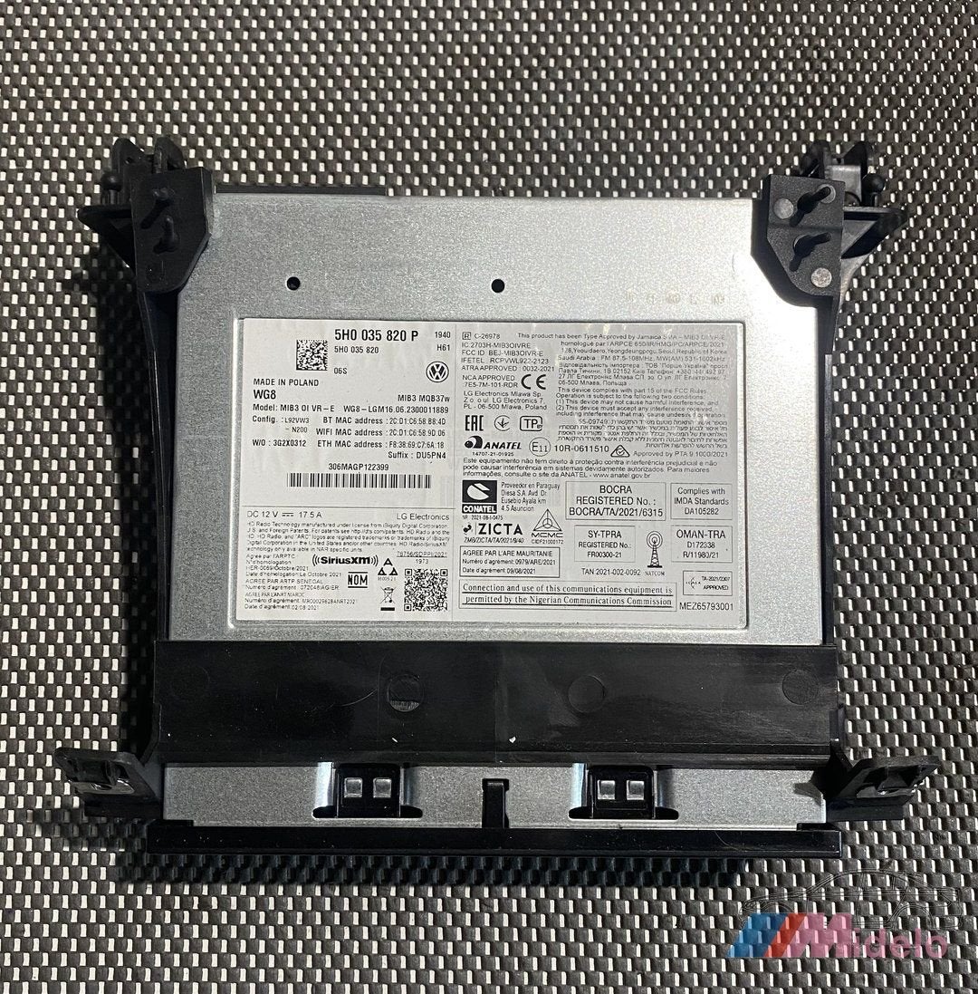 VW GOLF VIII MULTIMEDIA SYSTEEM 5H0035820P, -, Utilisé, -, -