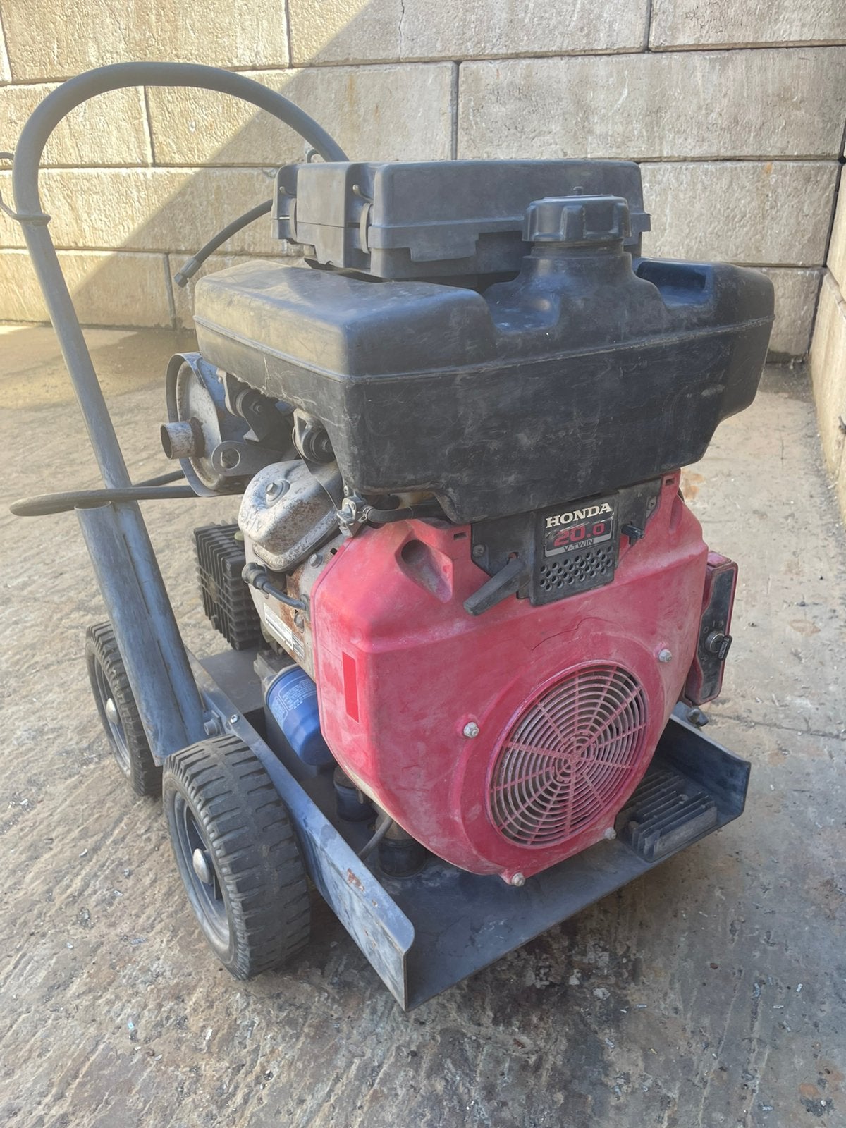 Hogedrukreiniger, Jardin & Terrasse, Nettoyeurs haute pression, Enlèvement, Utilisé, Batterie, Avec arrêt et démarrage automatiques