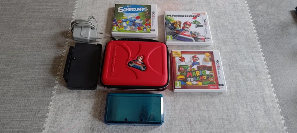 Nintendo 3DS + games+ accessoires, Games en Spelcomputers, Spelcomputers | Nintendo 2DS en 3DS, Ophalen, 3DS