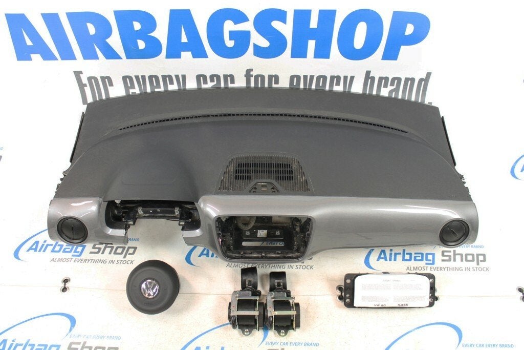 Airbag kit - Tableau de bord gris Volkswagen Up (2012-2016), Gebruikt, Ophalen of Verzenden