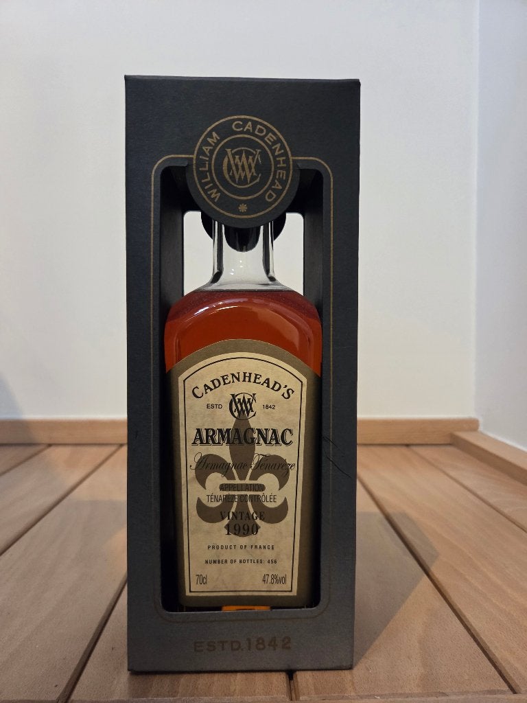 armagnac Cadenhead's Ténarèze vintage 1990 bottled 2019, Enlèvement ou Envoi, Neuf, Pleine