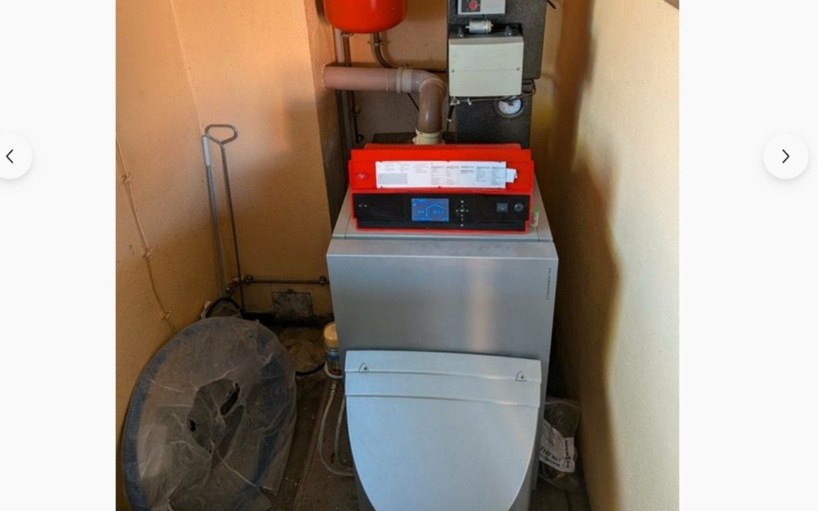 Viessmann condension fioul/2018+thermostat+sonde, Bricolage & Construction, Protection de température de retour (RTS), Comme neuf
