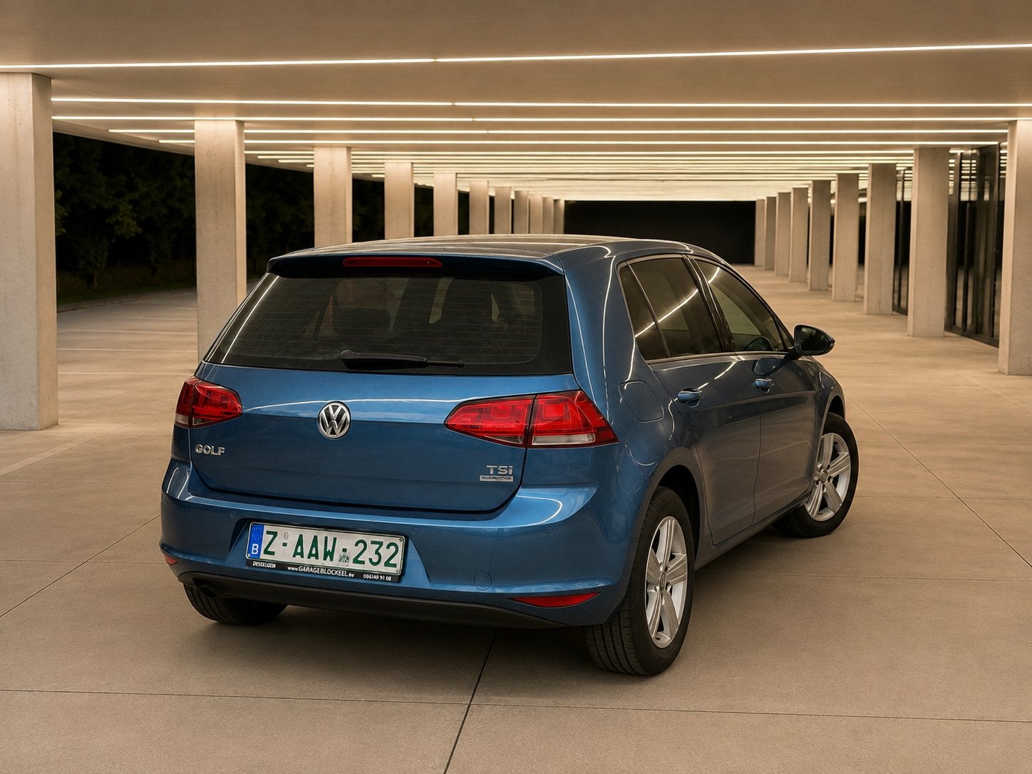 Golf 7 1.2 TSI BENZINE PARKEERSENSOREN, Auto's, Volkswagen, Euro 5, Blauw, Bedrijf, Handgeschakeld