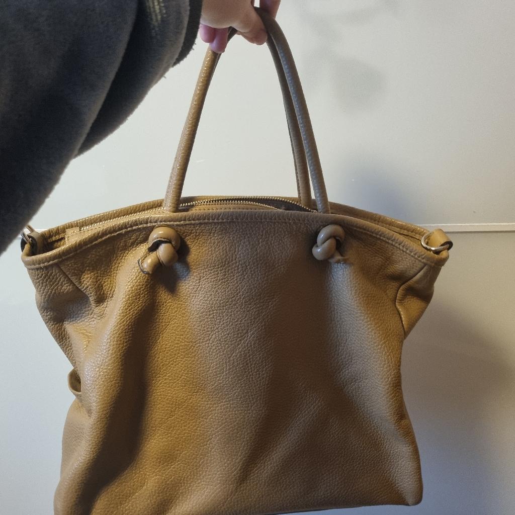 Sac Gianni Notaro, Handtassen en Accessoires, Tassen | Damestassen, Ophalen, Zo goed als nieuw, Bruin, Handtas