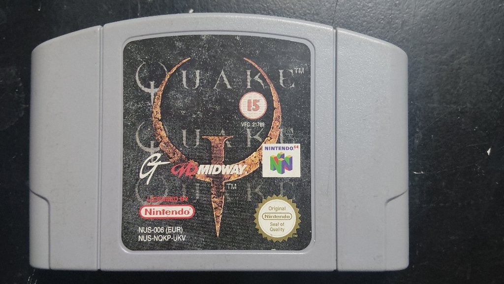 Quake II (Quake 2) - Nintendo 64 (N64) - PAL (Origineel), Gebruikt, Shooter, Ophalen of Verzenden, 3 spelers of meer