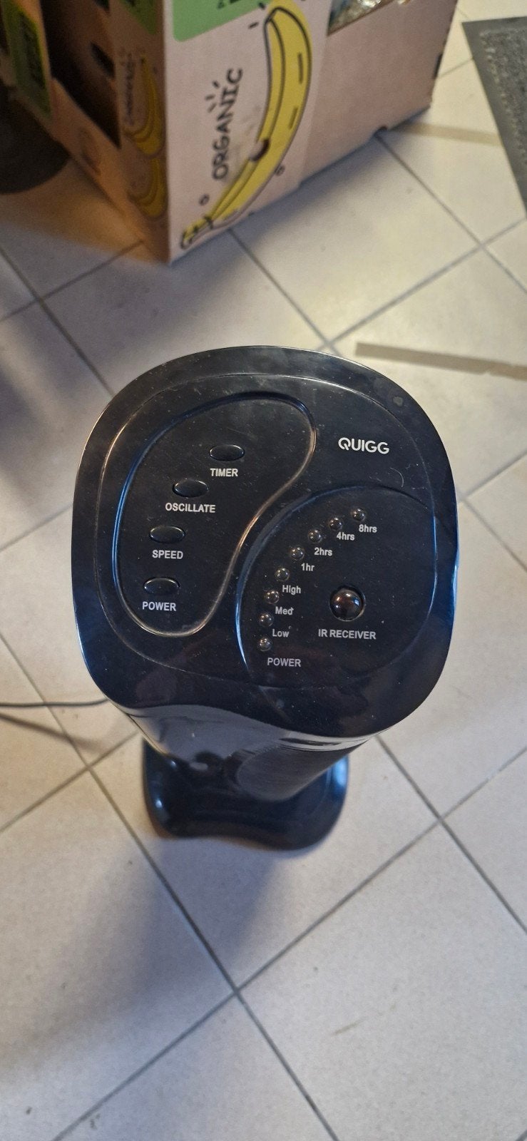 ventilateur, Ophalen