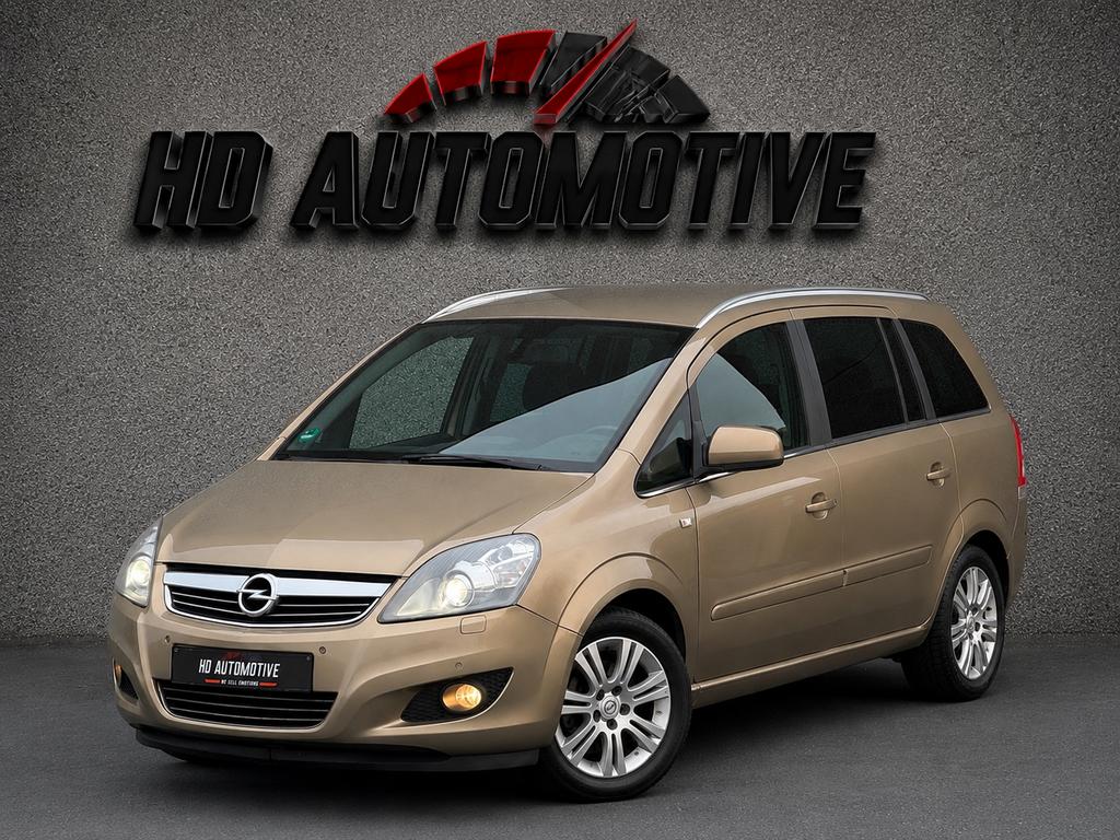 OPEL ZAFIRA 1.8i * AUTOMATIC * 2013 EURO5 • 7 ZITPLAATSEN, Auto's, 4 cilinders, Bruin, 164 g/km, 1796 cc