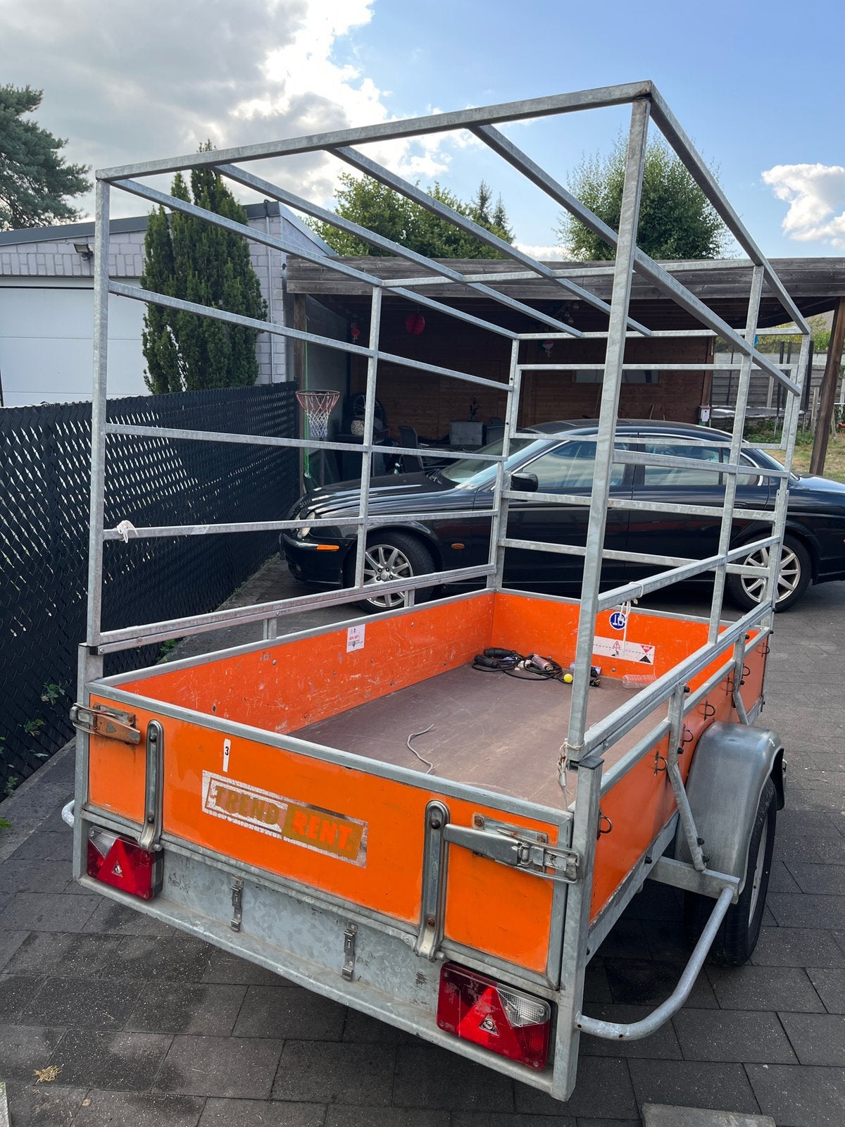 Professionele Atec Huifaanhangwagen 250x130 (2015)750kg MTM, Enlèvement, Utilisé