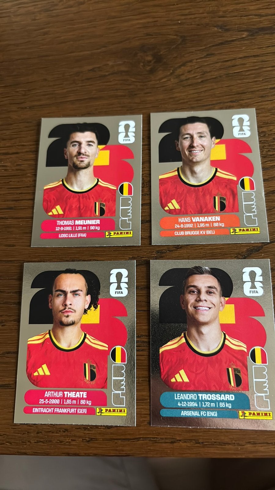 Panini argenté, Enlèvement ou Envoi, Comme neuf