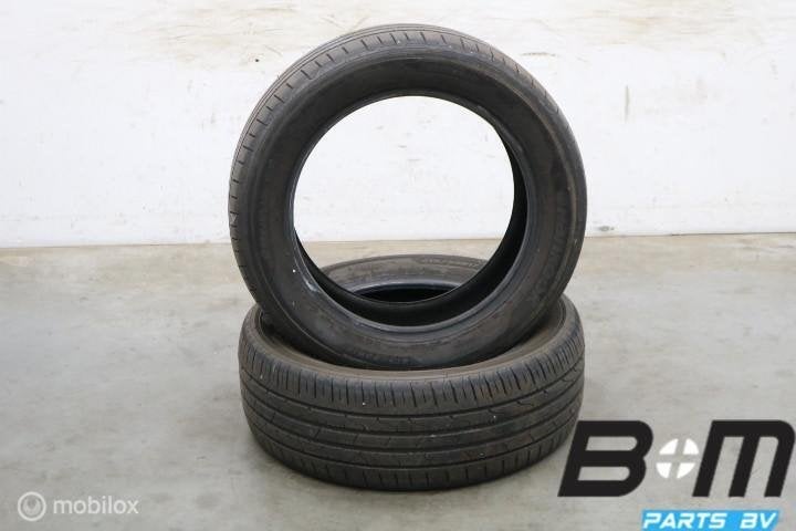2 x 2155517 94V Hankook Ventus Prime 3 met 5mm 215 55 17, Auto-onderdelen, Banden en Velgen, 17 inch, Band(en), Zomerbanden, Gebruikt