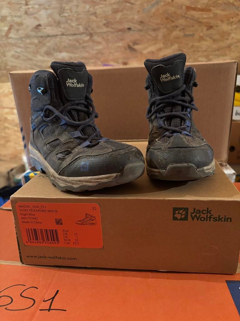 Jack Wolfskin wandelschoen maat 32, Ophalen of Verzenden, Gebruikt, Schoenen
