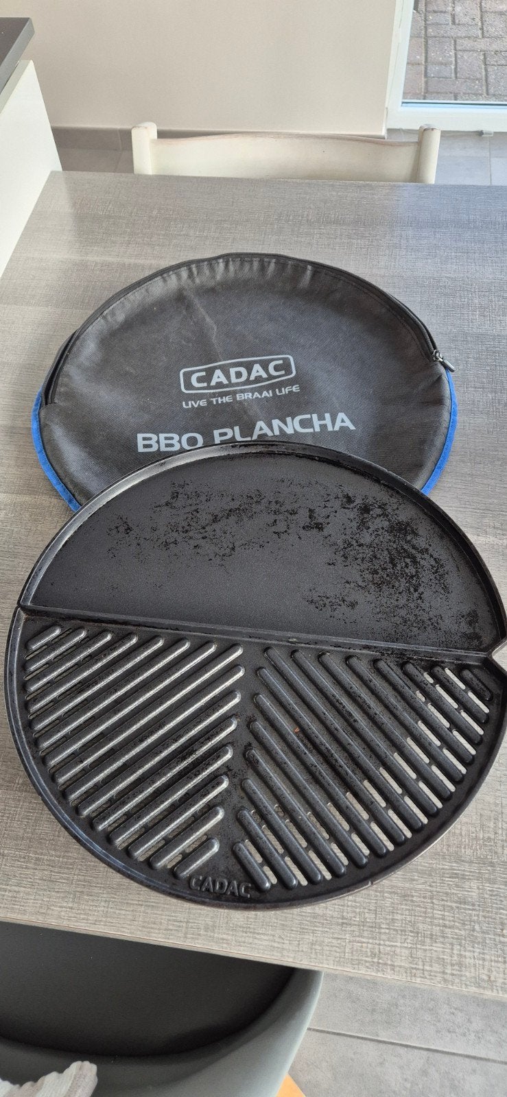 BBQ PLANCHA - Cadac 50, Ophalen, Zo goed als nieuw, Cadac