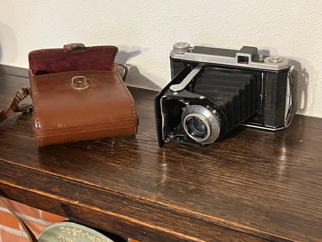 Appareil photo Kodak 4.5 modèle 32 vintage, en bon état., Enlèvement, Kodak