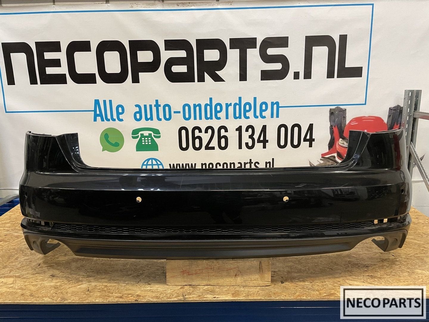 BUMPER AUDI A4 B9 8W S LINE ACHTERBUMPER LIMOUSINE SEDAN, -, Audi, Utilisé, -