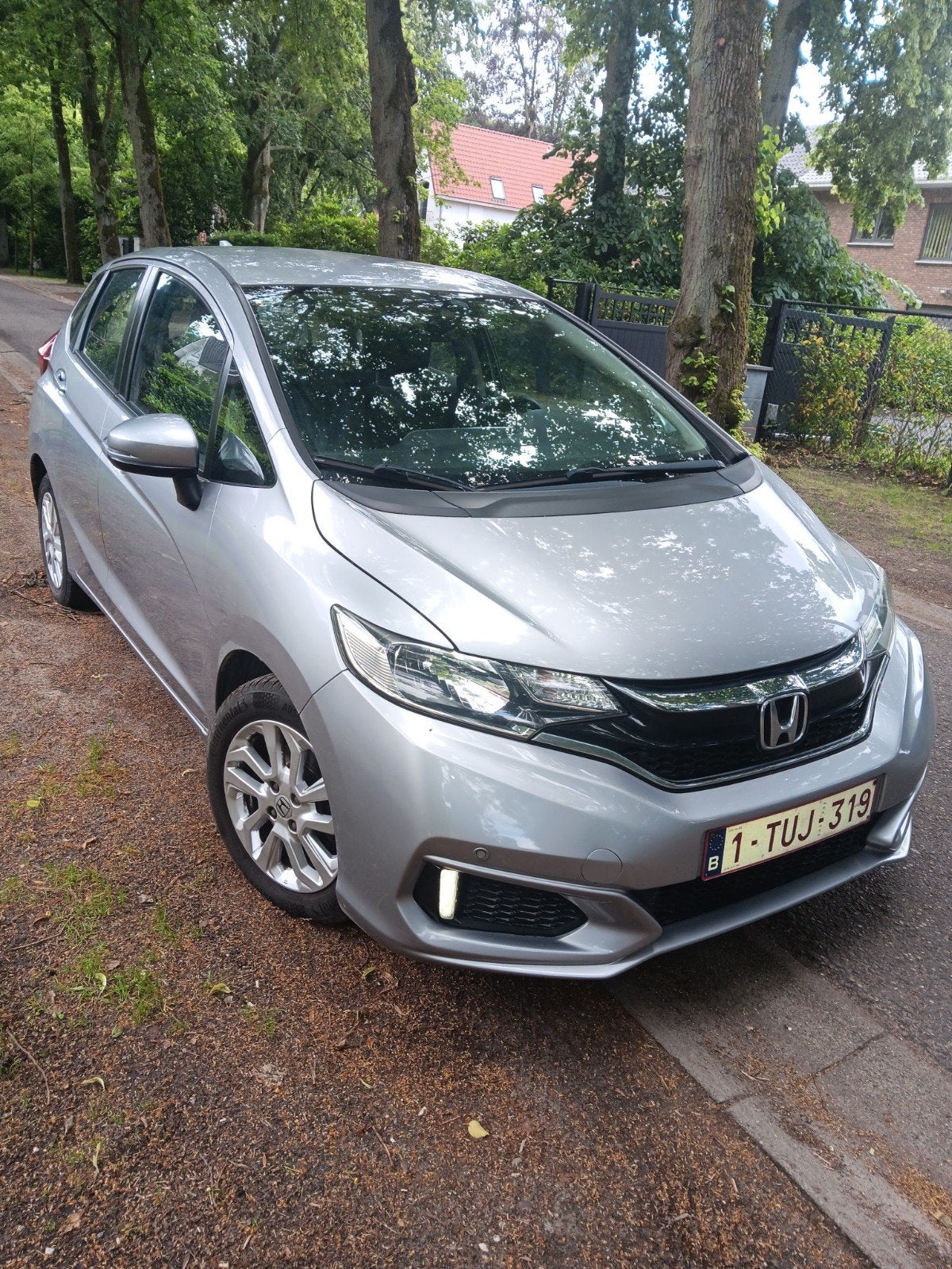 Honda jazz,2019,118.000 km.,benzine, start en rijdt perfect., Autos, Honda, Achat, Euro 6, USB, Particulier