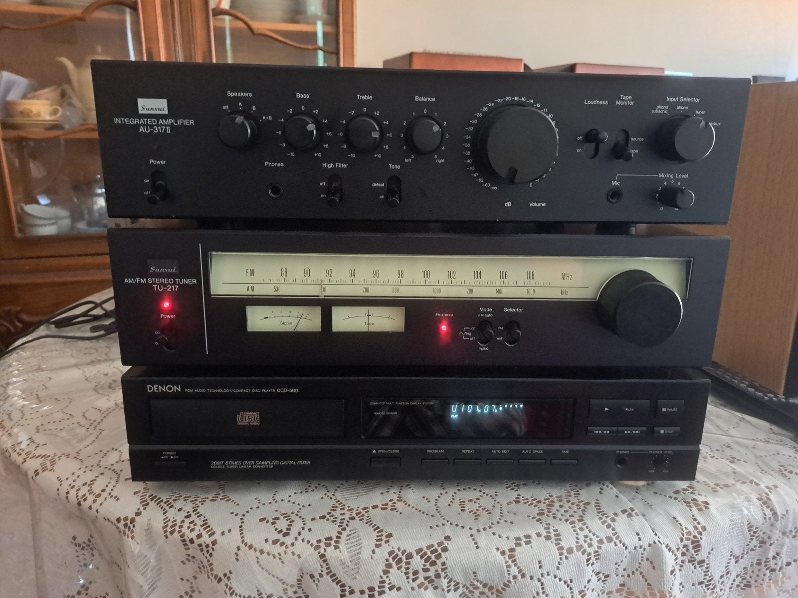 sansui ampli et tuner, Enlèvement ou Envoi, Lecteur CD