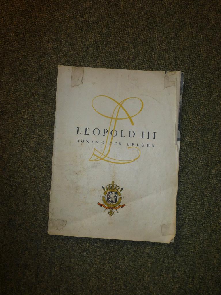 Leopold III, Verzamelen, Koningshuis en Royalty, Ophalen, Gebruikt, Tijdschrift of Boek