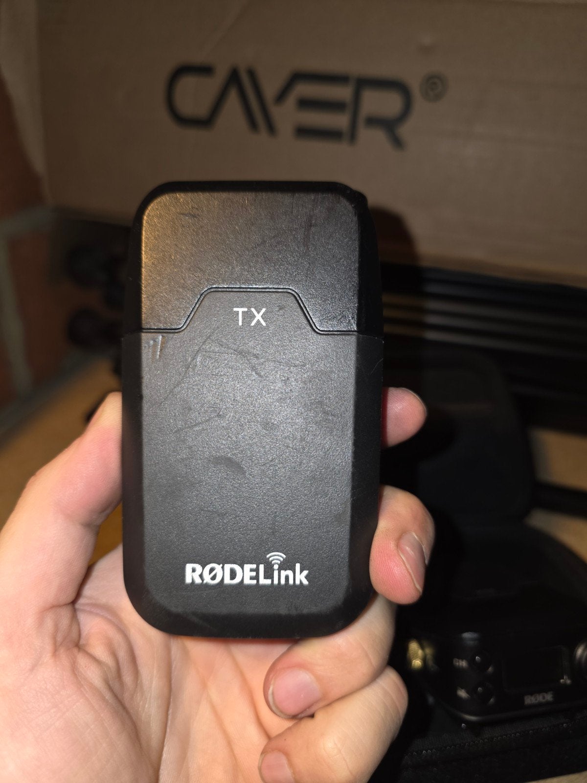 RødeLink Filmmaker Kit — TX + RX draadloze microfoon — €59, Fietsen en Brommers, Ophalen of Verzenden, Draadloos, Gebruikt