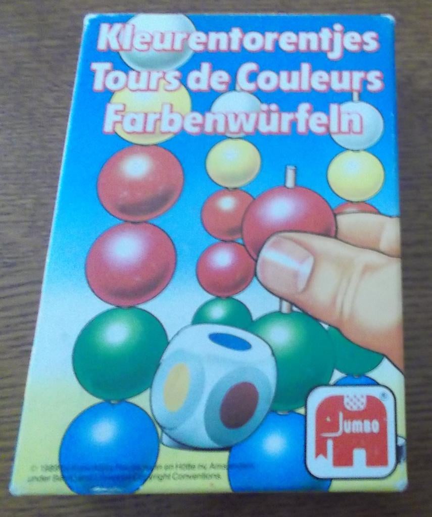 Kleurentorentjes / Jumbo, Een of twee spelers, Ophalen, Gebruikt, JUMBO
