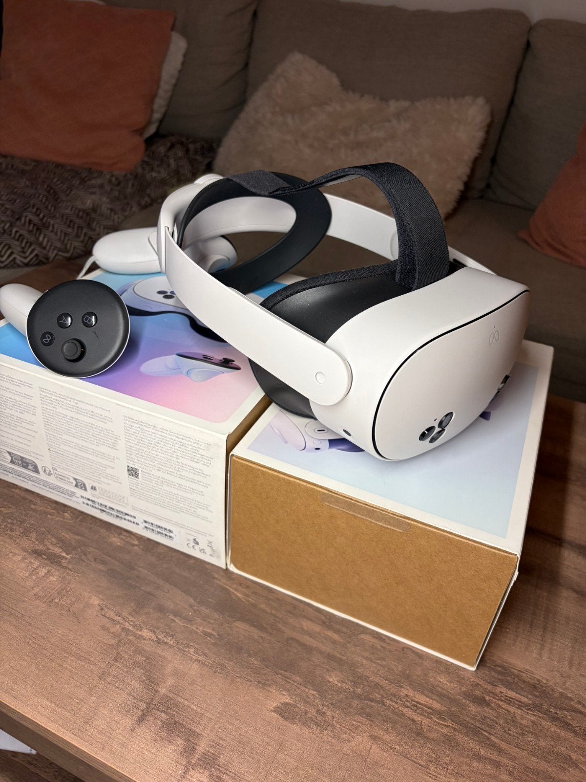 ​Meta Quest 3S (128GB) – Like New VR Headset & Accessories –, Consoles de jeu & Jeux vidéo, Virtual Reality, Enlèvement, Comme neuf