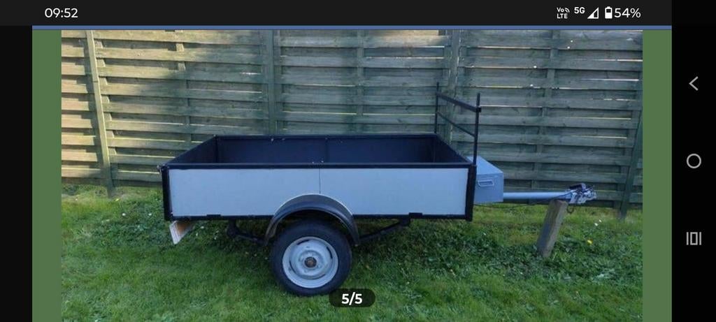 Aanhangwagen, Auto diversen, Aanhangers en Bagagewagens, Ophalen
