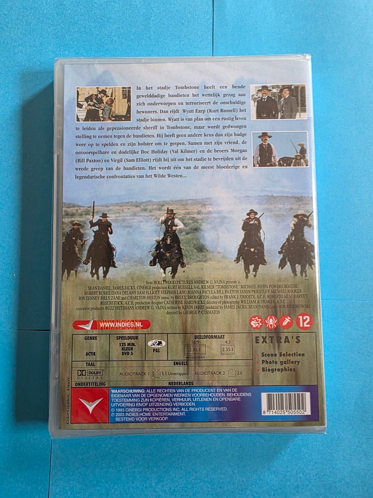 DVD Tombstone (1993), CD & DVD, Anglais, Neuf, dans son emballage, À partir de 12 ans, Action et Aventure