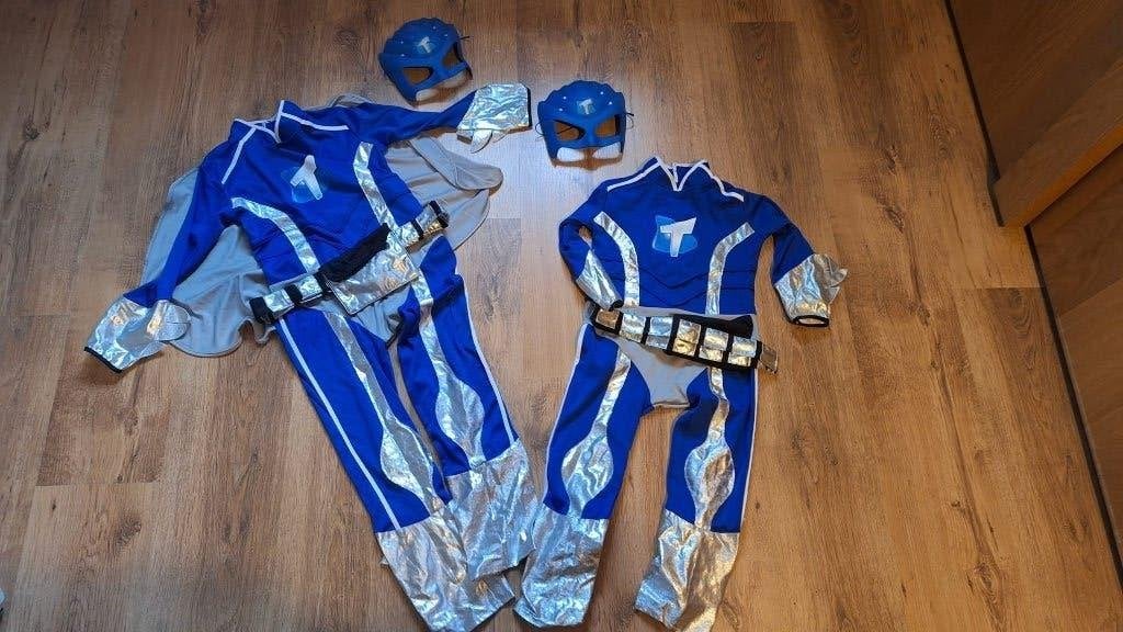 mega toby 3-5 jaar en 6-8 jaar met maskers, Kinderen en Baby's, Ophalen of Verzenden, Gebruikt, 110 t/m 116, Jongen of Meisje