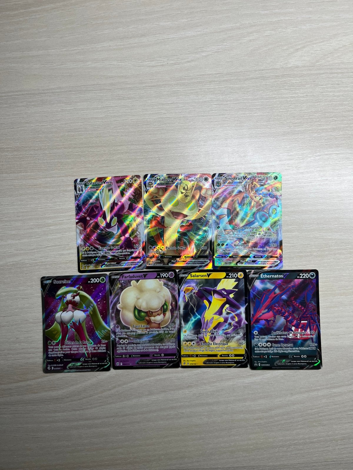 Cartes Pokémon, Enlèvement ou Envoi, Comme neuf, Plusieurs cartes
