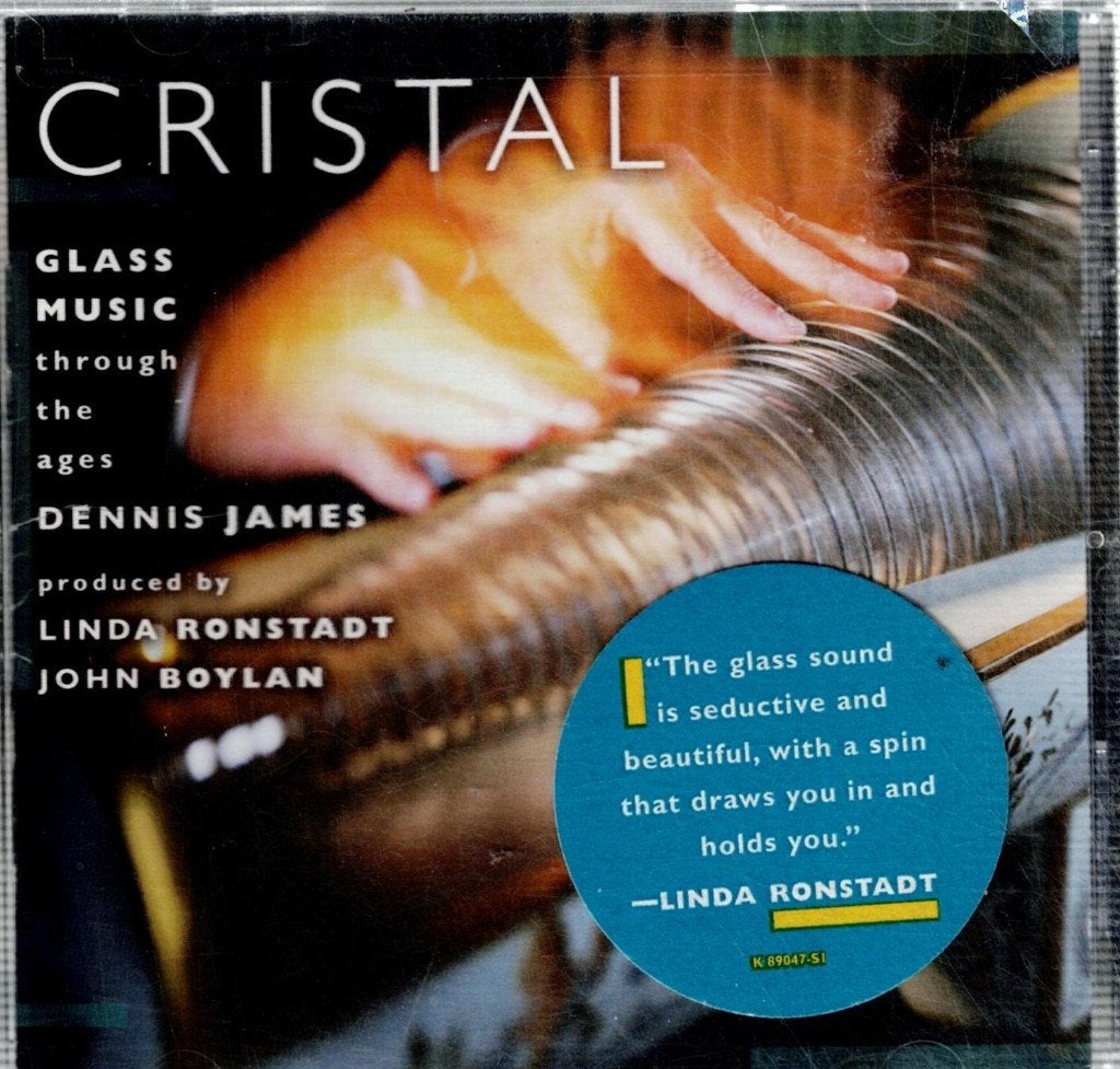 cd  /  Dennis James – Cristal: Glass Music Through The Ages, CD & DVD, CD | Autres CD, Enlèvement ou Envoi