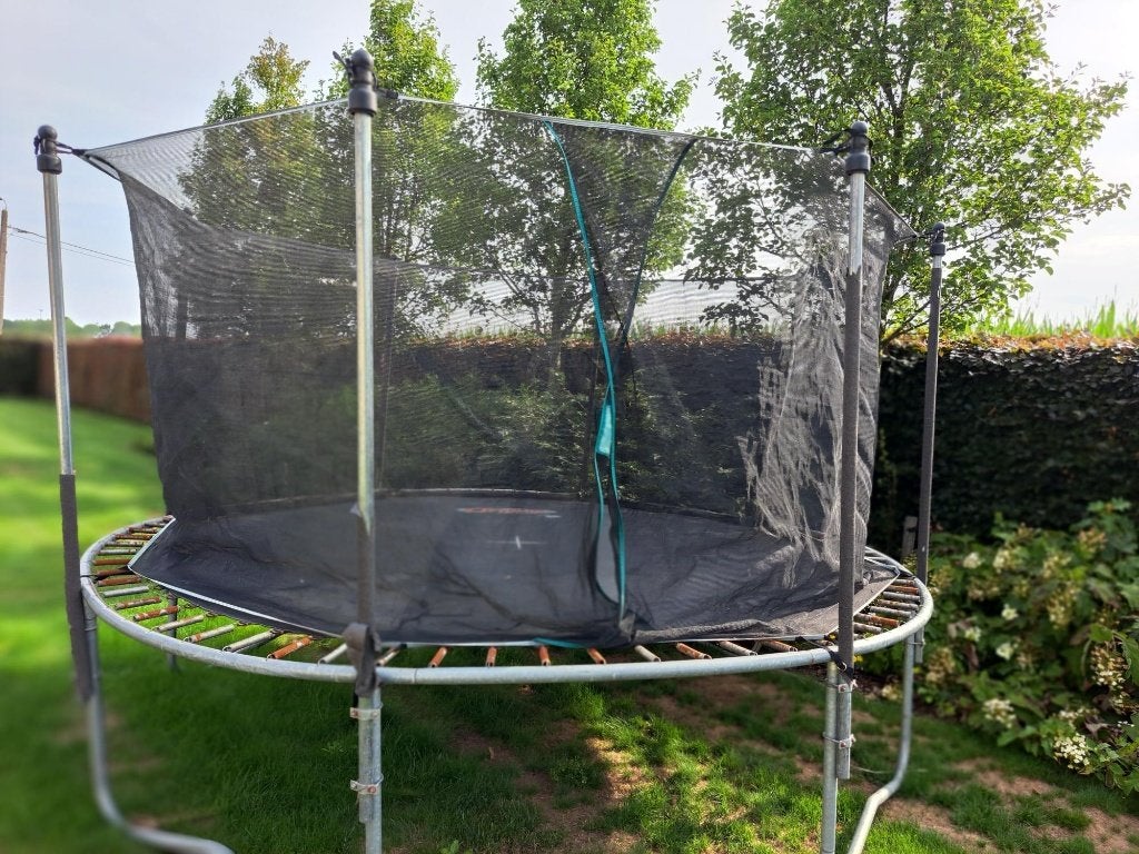 Trampoline dia 3,60 m, Ophalen, Gebruikt