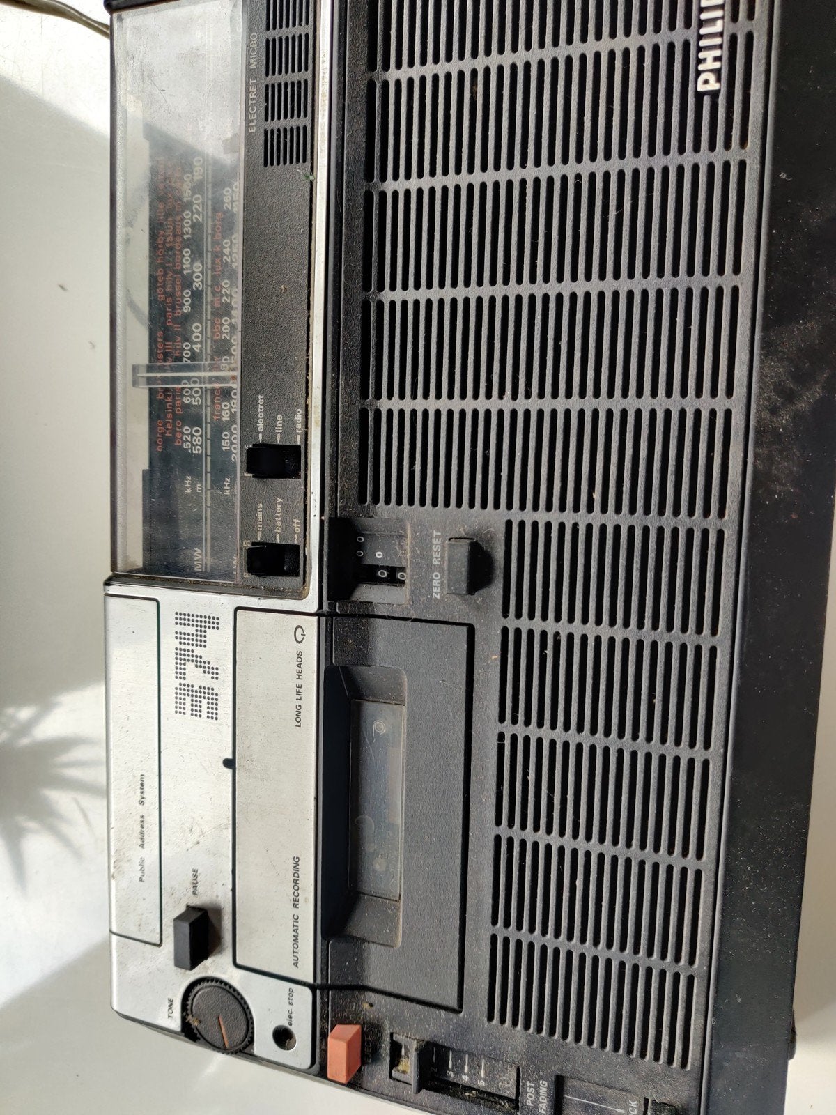 Philips radio/cassette speler., Computers en Software, Servers, Ophalen