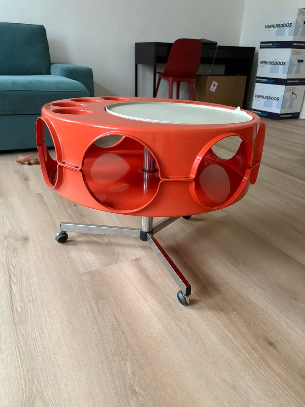 Curver Rotobar des années 1970, Enlèvement