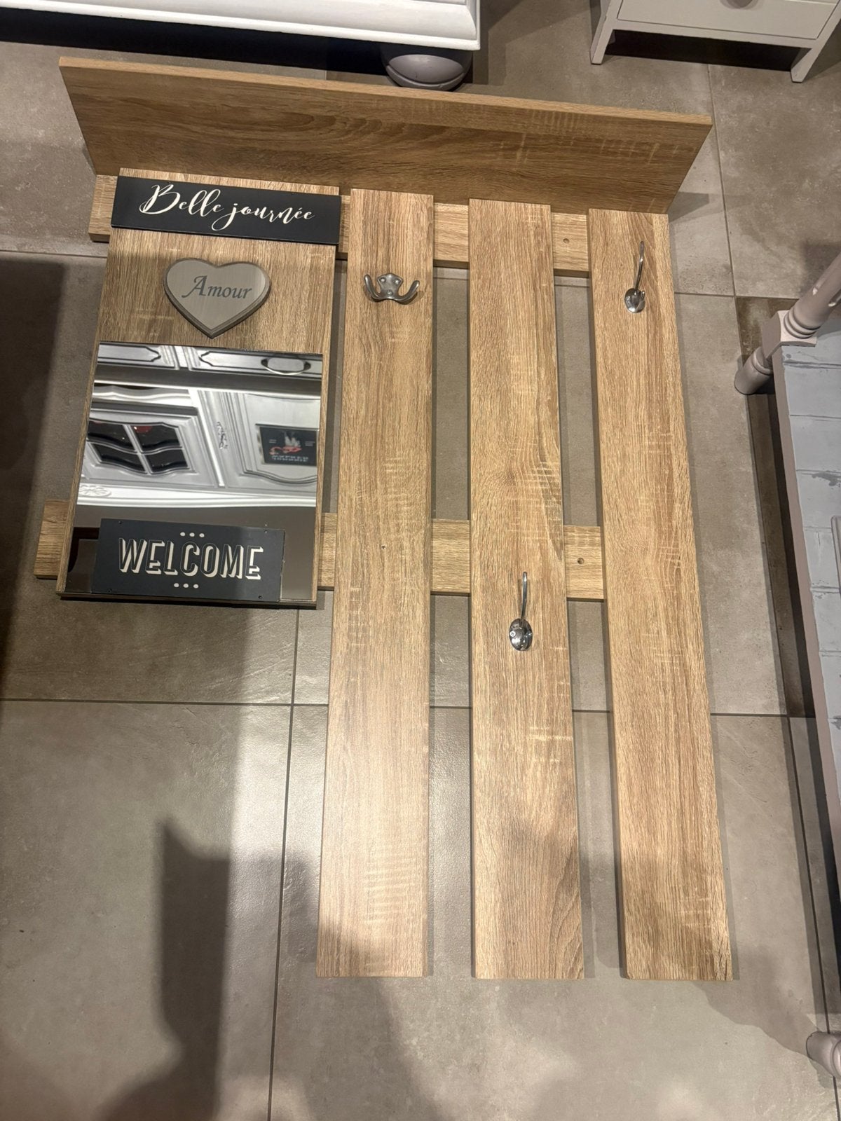 Porte manteaux (102/80/19 cm), Maison & Meubles, Accessoires pour la Maison | Portemanteaux, Enlèvement, Utilisé