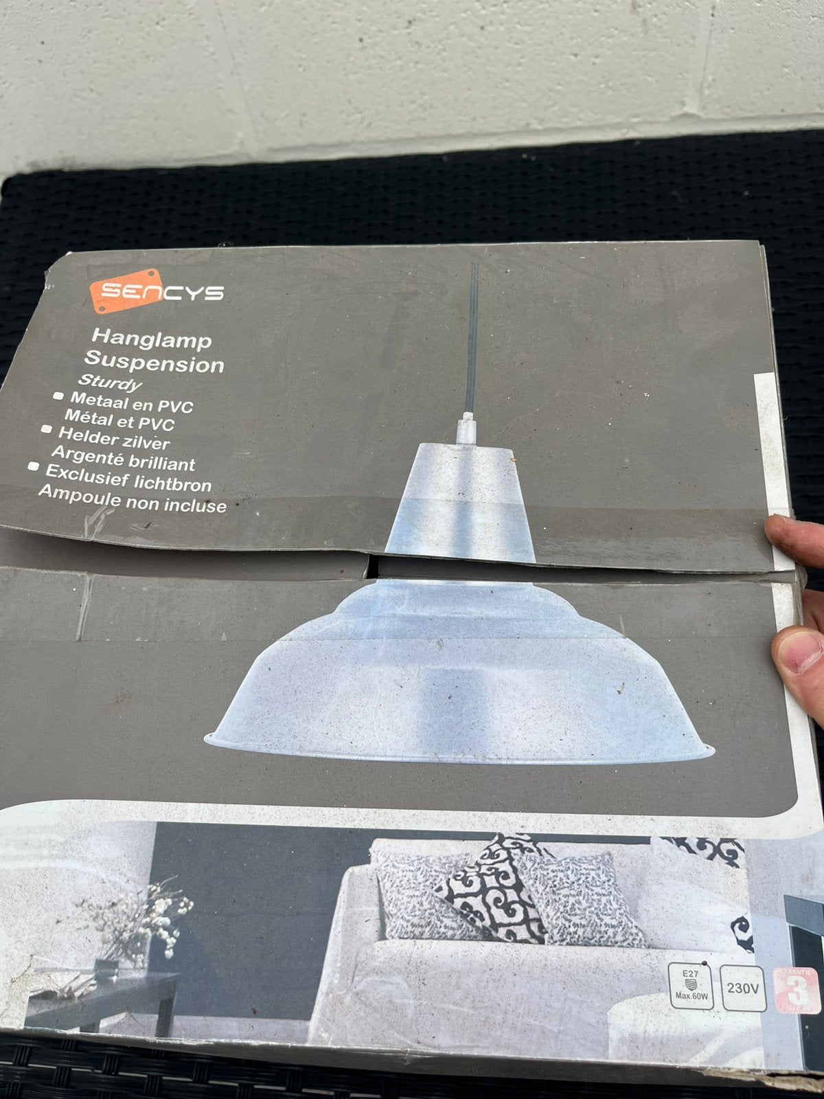 Hanglamp, Ophalen, Nieuw, Netvoeding, Hanglamp