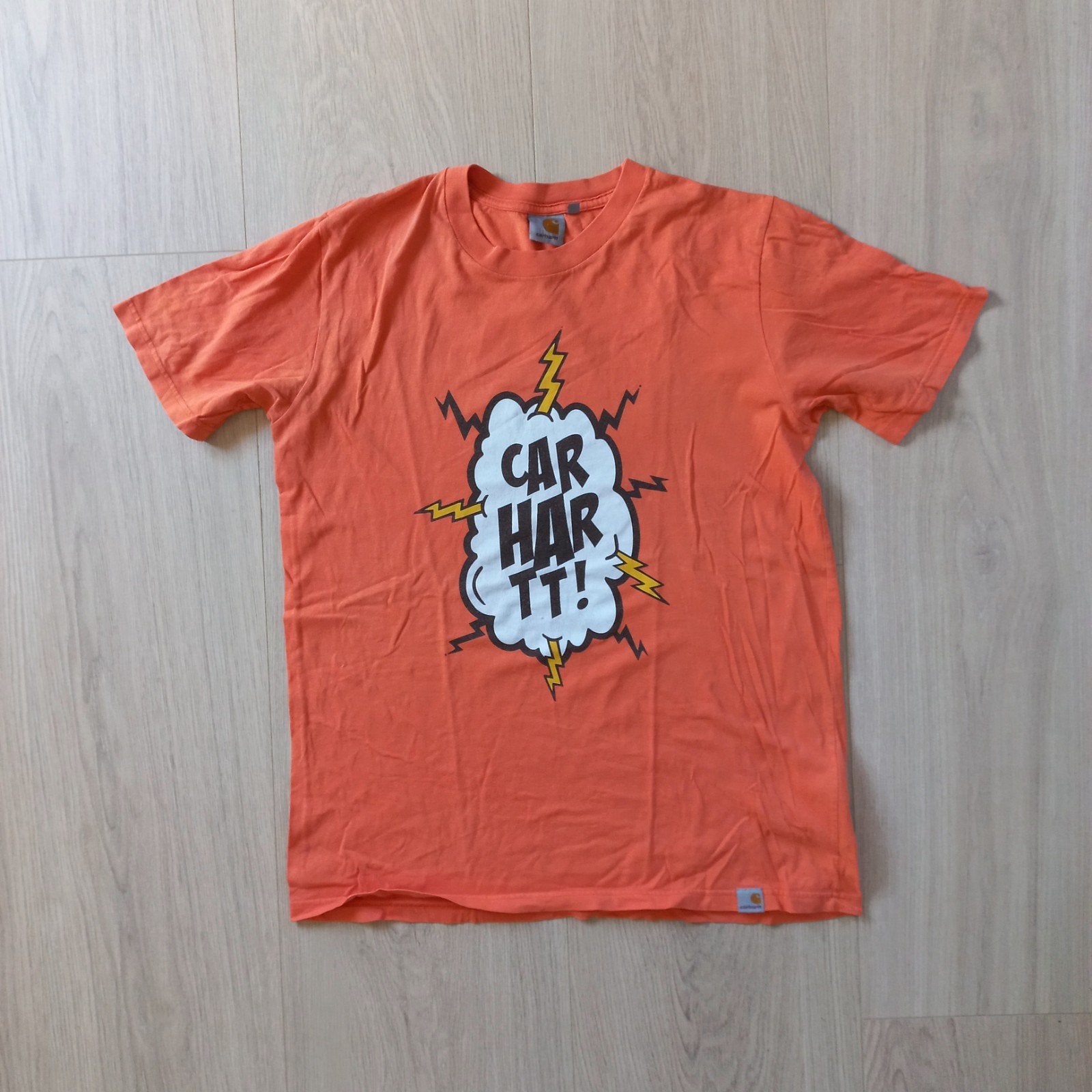 Stijlvol Carhartt streetstyle shirt maat L, Kleding | Heren, T-shirts, Verzenden, Maat 52/54 (L), Oranje
