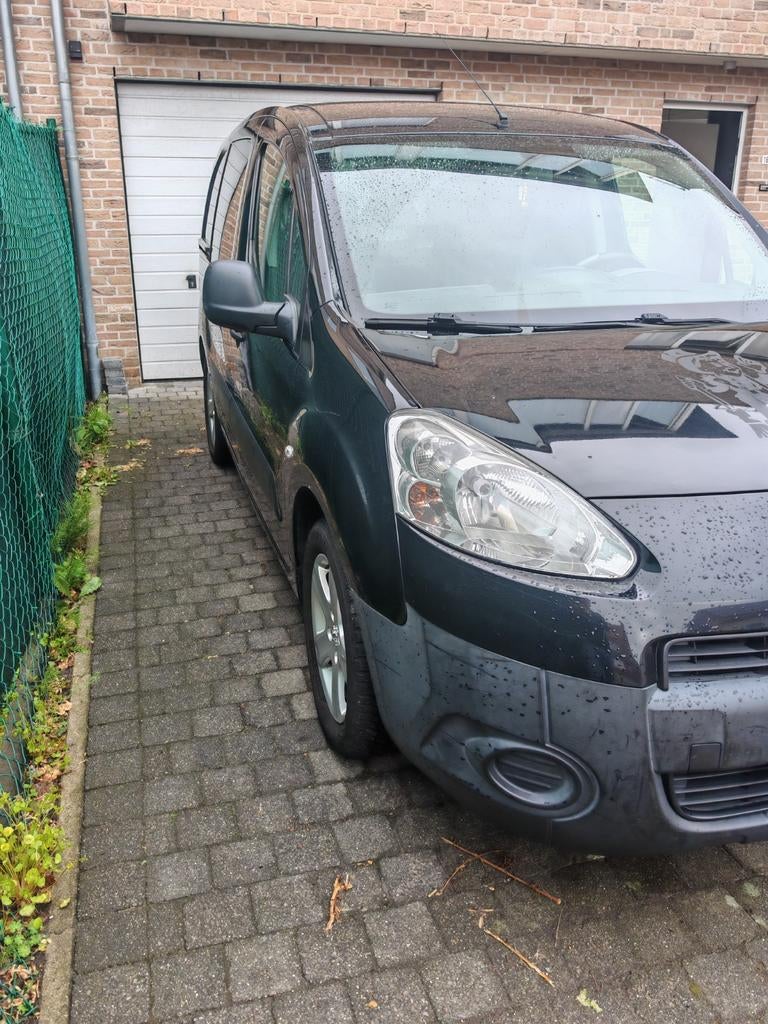 Peugot partner 1.6 HDI, Auto's, 1600 cc, Zwart, Particulier, Overige carrosserie