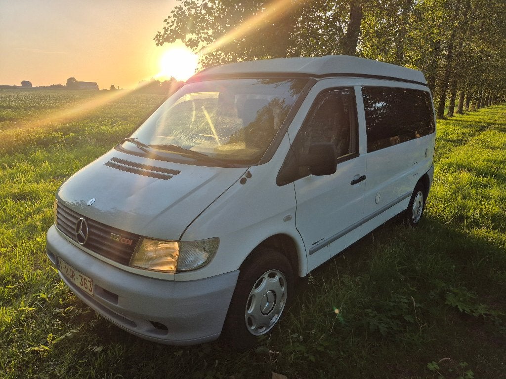 Mercedes Immatriculé autocaravane, Mercedes-Benz, Diesel, Toit relevable, Particulier