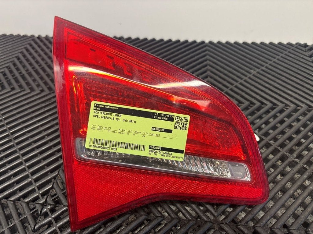 FEU ARRIÈRE GAUCHE Opel Meriva (B) (|21629003|), Opel, Opel Automobile GmbH, Utilisé, Kontakt-opel@opel.com
