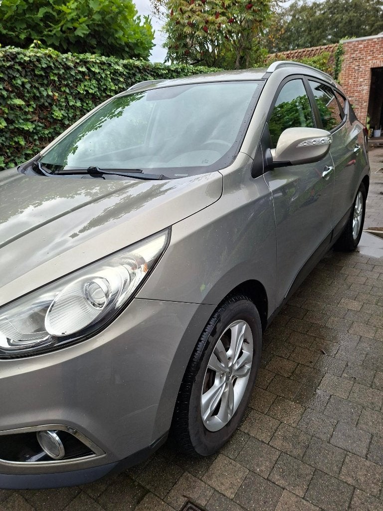 Hyundai ix35  2011 1.7crdi diesel, Auto's, Voorwielaandrijving, Euro 5, Zwart, Leder
