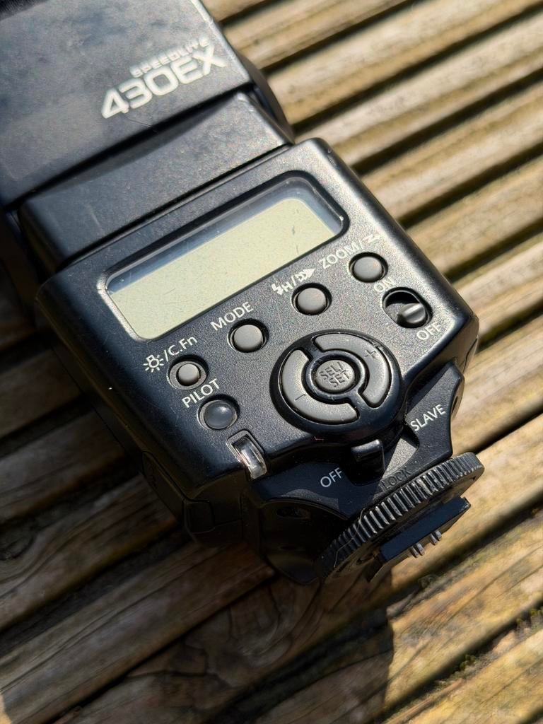 Canon Speedlite 430EX, Ophalen of Verzenden, Gebruikt, Canon, Kantelbaar
