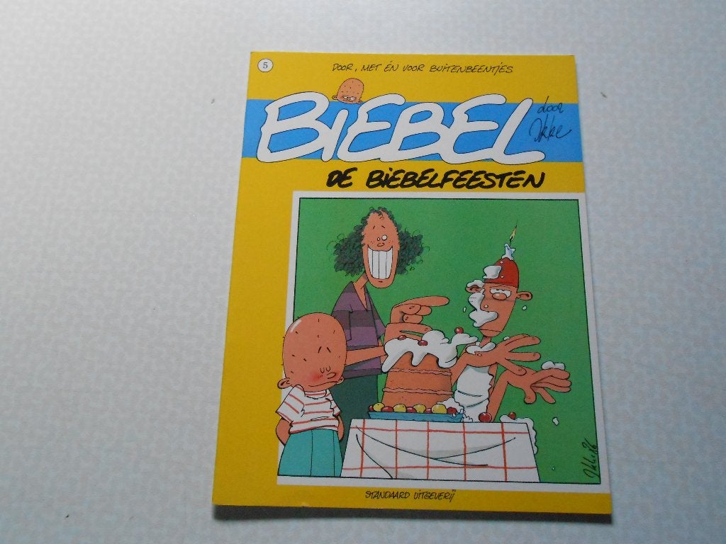 Biebel 5 De Biebelfeesten 1986 1 ste druk., Boeken, Eén stripboek, Nieuw, Ophalen of Verzenden, Legendere