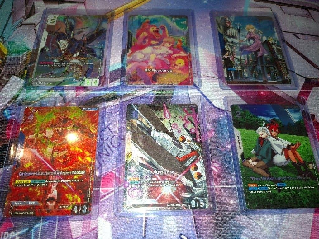 Unieke Gundam Cards, Enlèvement ou Envoi, Neuf, Cartes en vrac, Foil