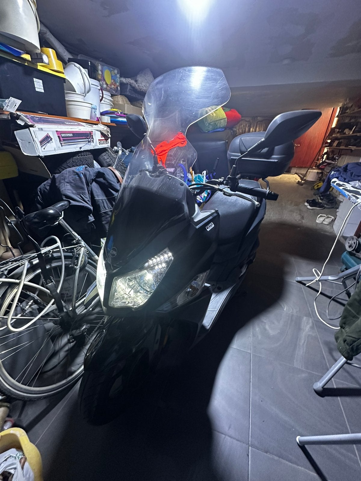 ️ SYM Jet 14 125 cc A1 – 2017 – 9.668 km – Zeer nette staat, Enlèvement ou Envoi, Comme neuf