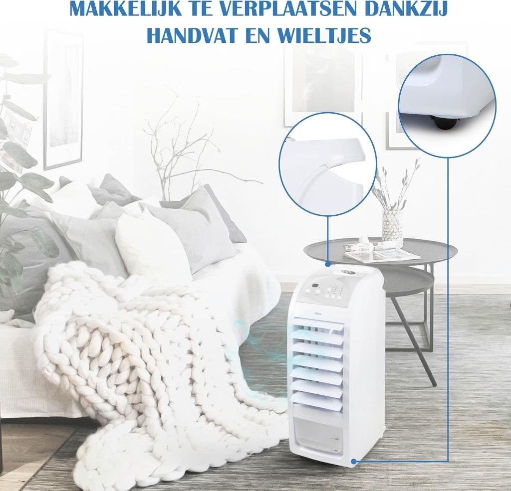 PRIMO 3-in-1 Mobiele Aircooler Luchtkoeler, Ventilator, Electroménager, Comme neuf, Enlèvement, Télécommande, Climatiseur mobile