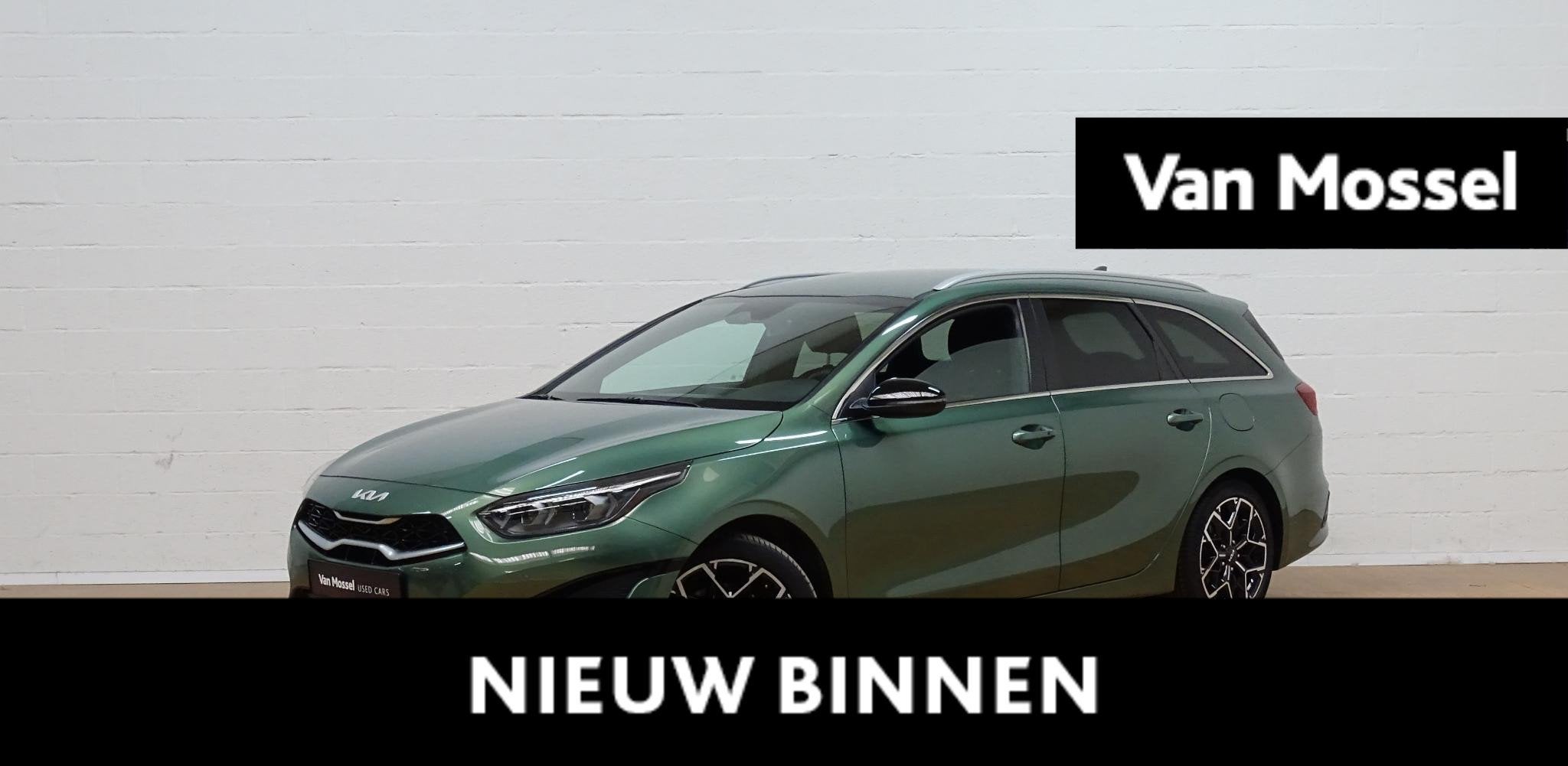 KIA cee'd Sportswagon GT Line 1.5 T-GDi 140 DCT ISG, Auto's, Kia, Dealer onderhouden, Stof, Gebruikt, Zwart